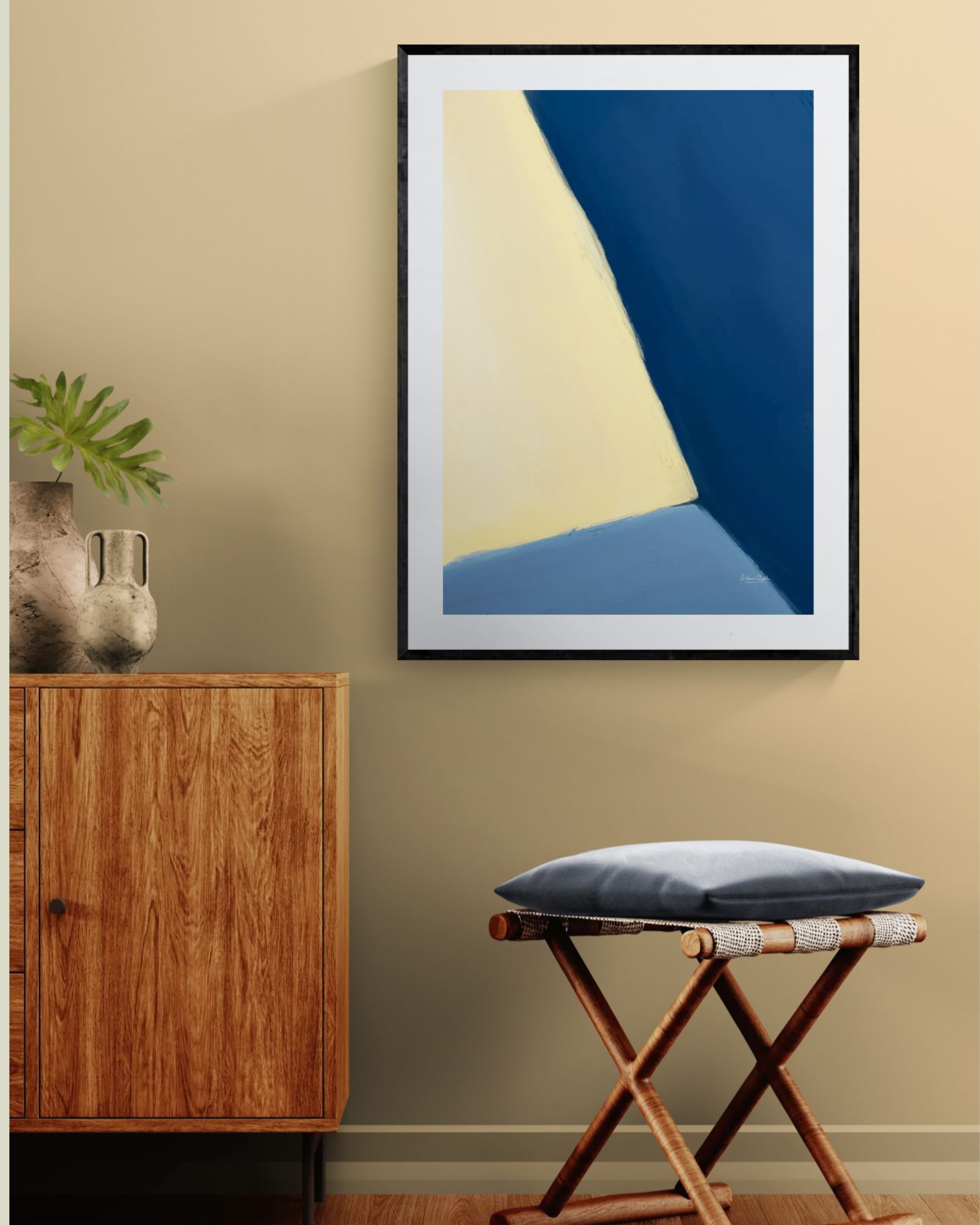Held Between Tones IV | Minimalist Abstract Fine Art Print