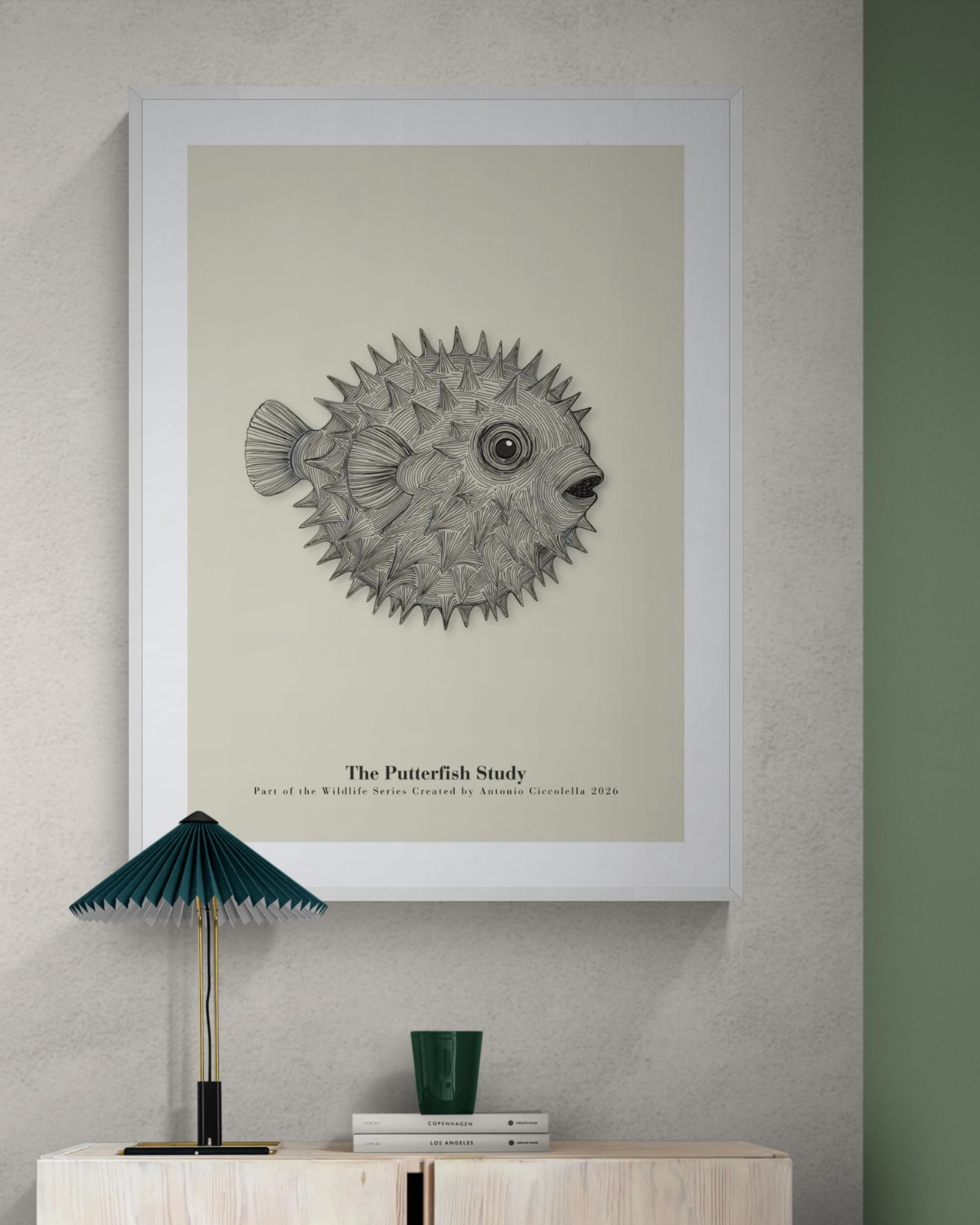 The Pufferfish Study | Vintage Pufferfish Fine Art Print