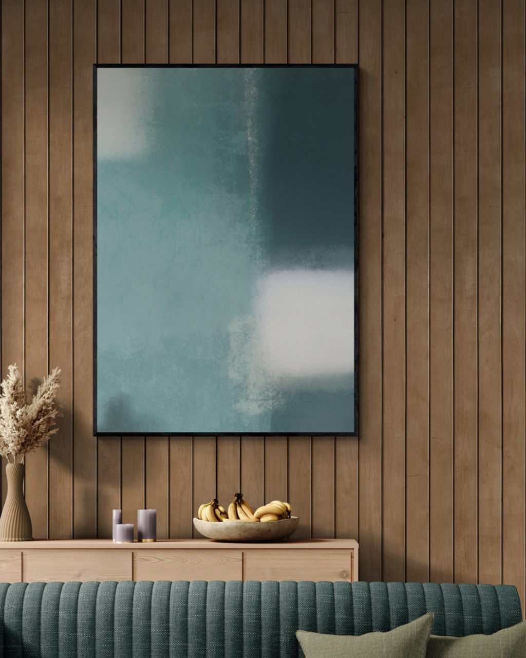 Acqua Mist | Minimalist Abstract Fine Art Print