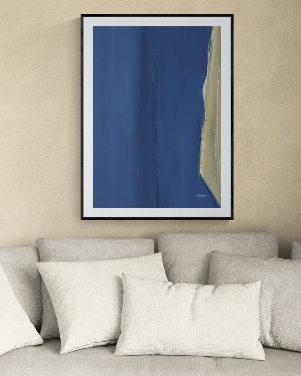 Held Between Tones II | Minimalist Abstract Fine Art Print