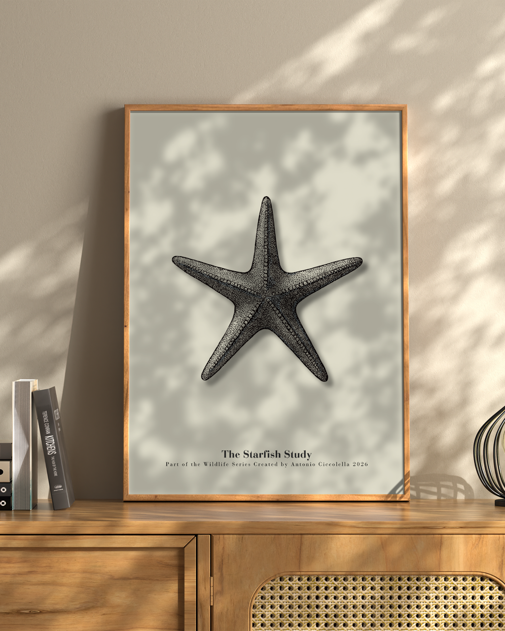 The Starfish Study | Vintage Starfish Fine Art Print