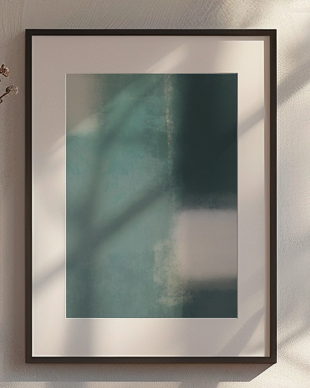 Acqua Mist | Minimalist Abstract Fine Art Print