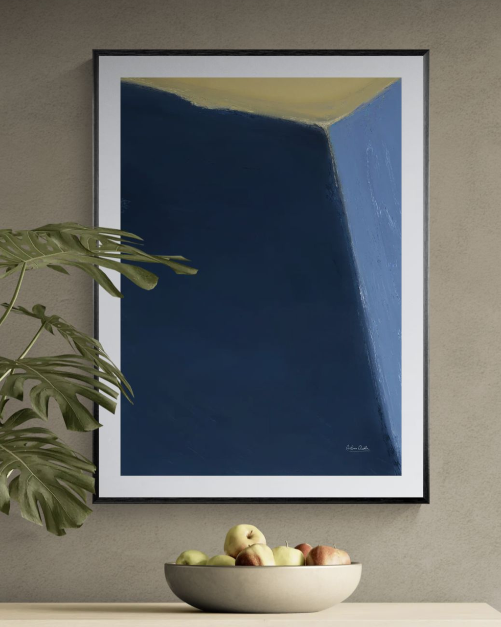 Held Between Tones I | Minimalist Abstract Fine Art Print