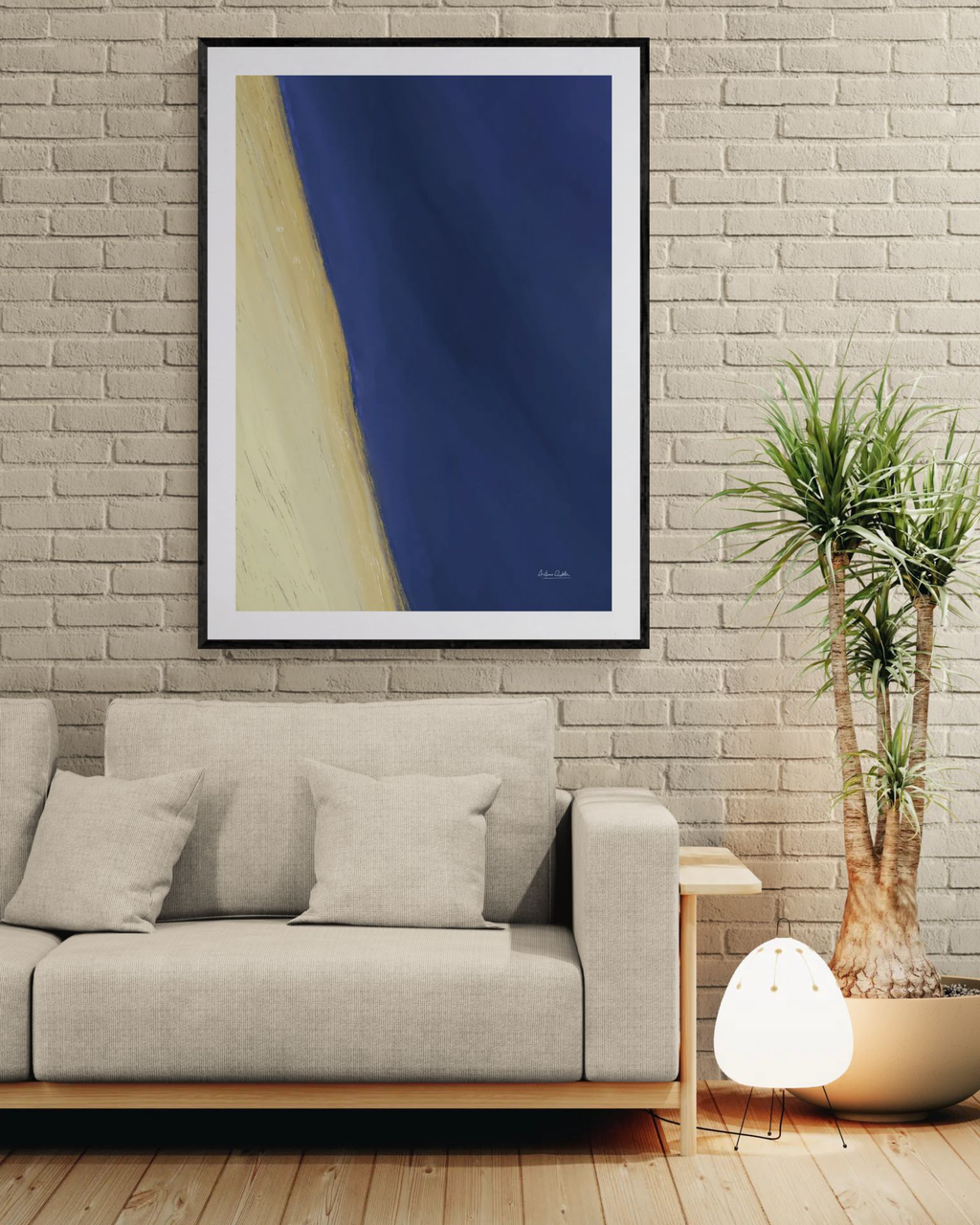 Held Between Tones III | Minimalist Abstract Fine Art Print
