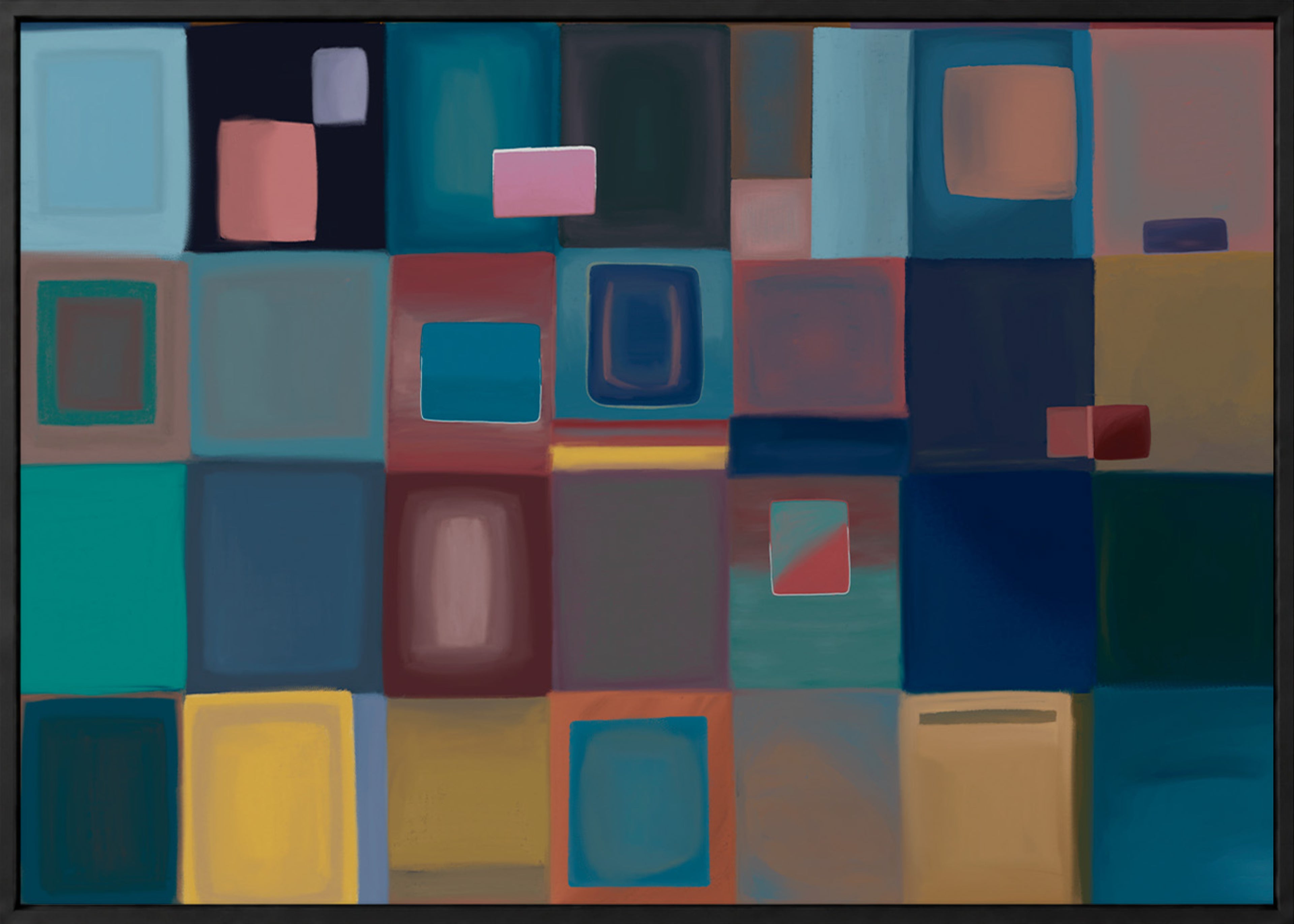 Where Colors Learn to Breathe — Fine Art Canvas