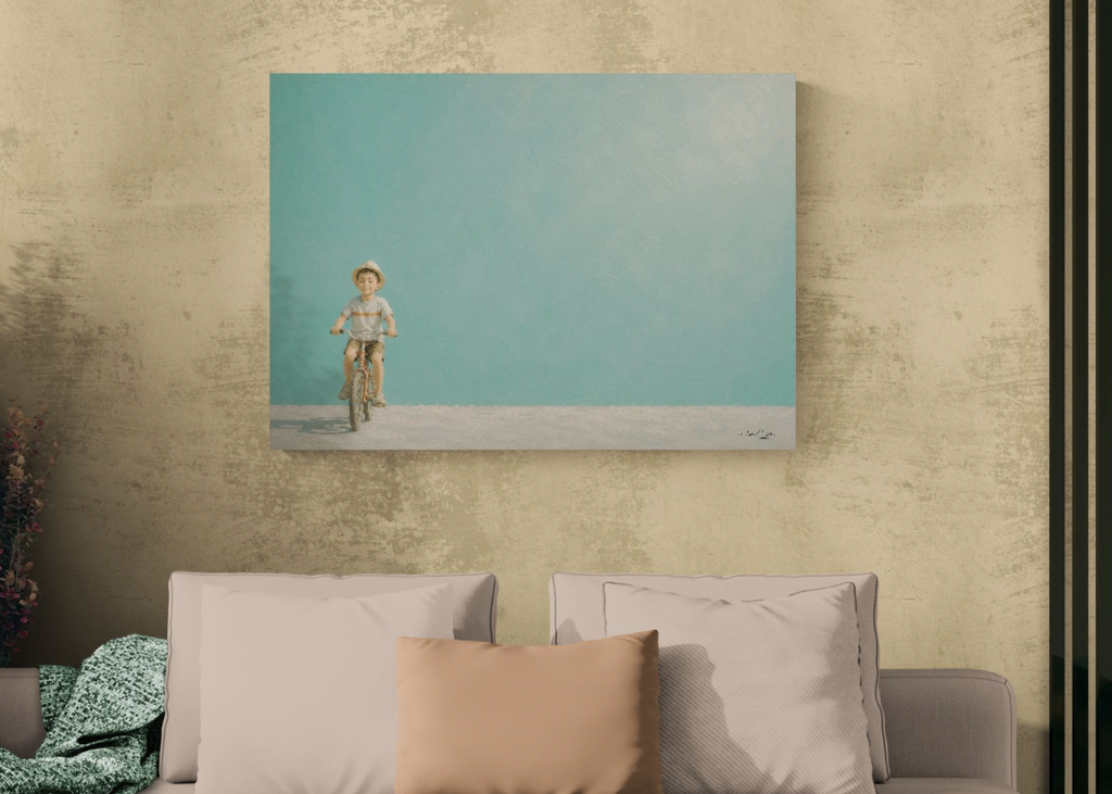 Childhood Memories II | Fine Art Print | Minimalist Wall Art | Nostalgic Child Artwork | Museum-Quality Giclée Print