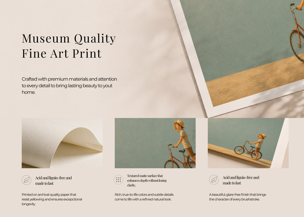 Childhood Memories V | Fine Art Print | Minimalist Wall Art | Nostalgic Child Artwork | Museum-Quality Giclée Print