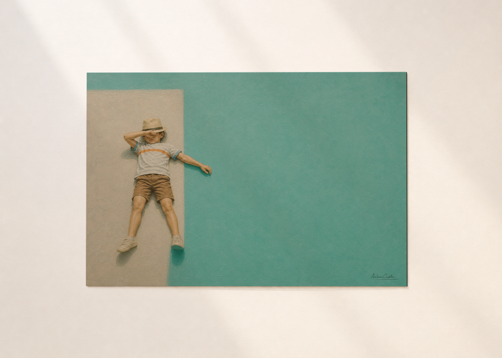 Childhood Memories VII | Fine Art Print | Minimalist Wall Art | Nostalgic Child Artwork | Museum-Quality Giclée Print
