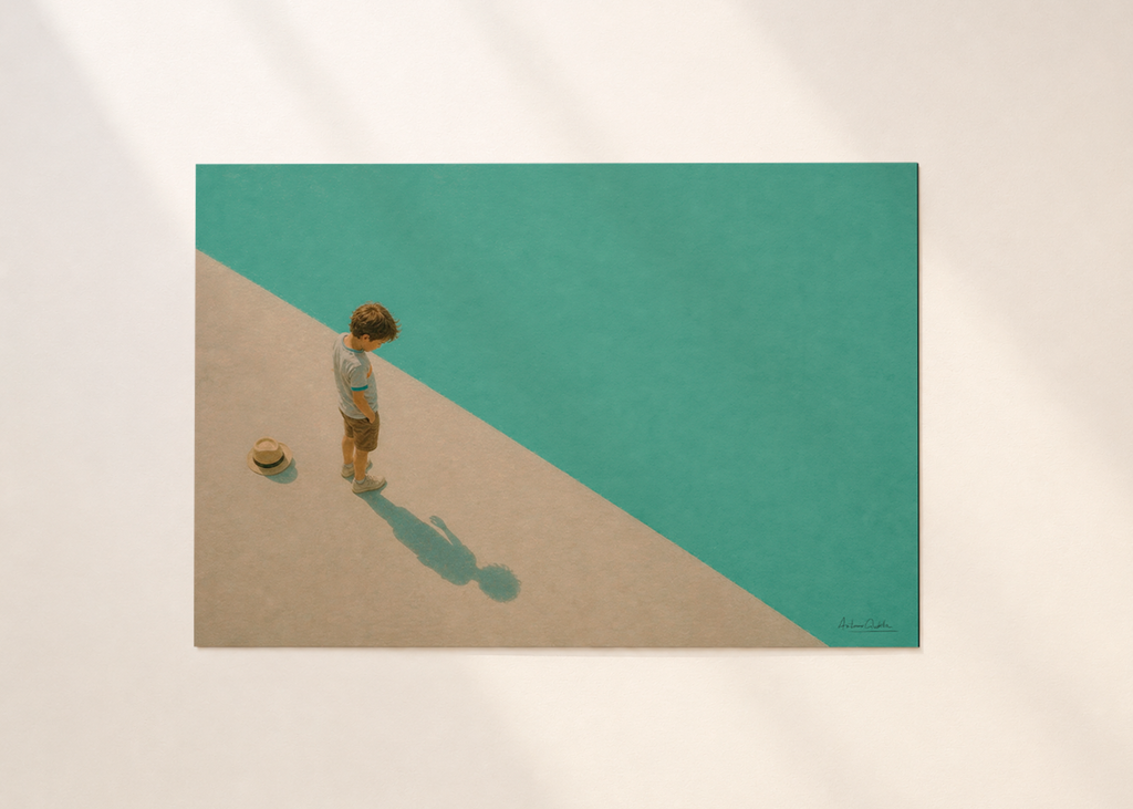 Childhood Memories VIII | Fine Art Print | Minimalist Wall Art | Nostalgic Child Artwork | Museum-Quality Giclée Print