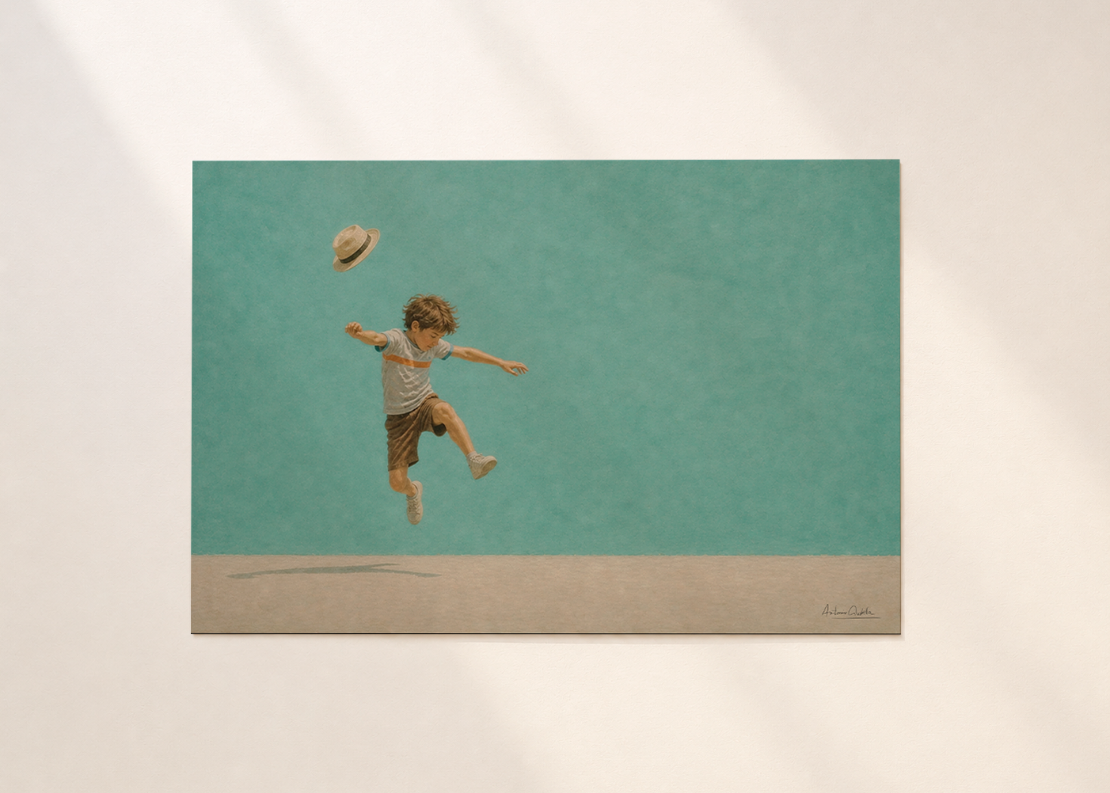 Childhood Memories VI | Fine Art Print | Minimalist Wall Art | Nostalgic Child Artwork | Museum-Quality Giclée Print