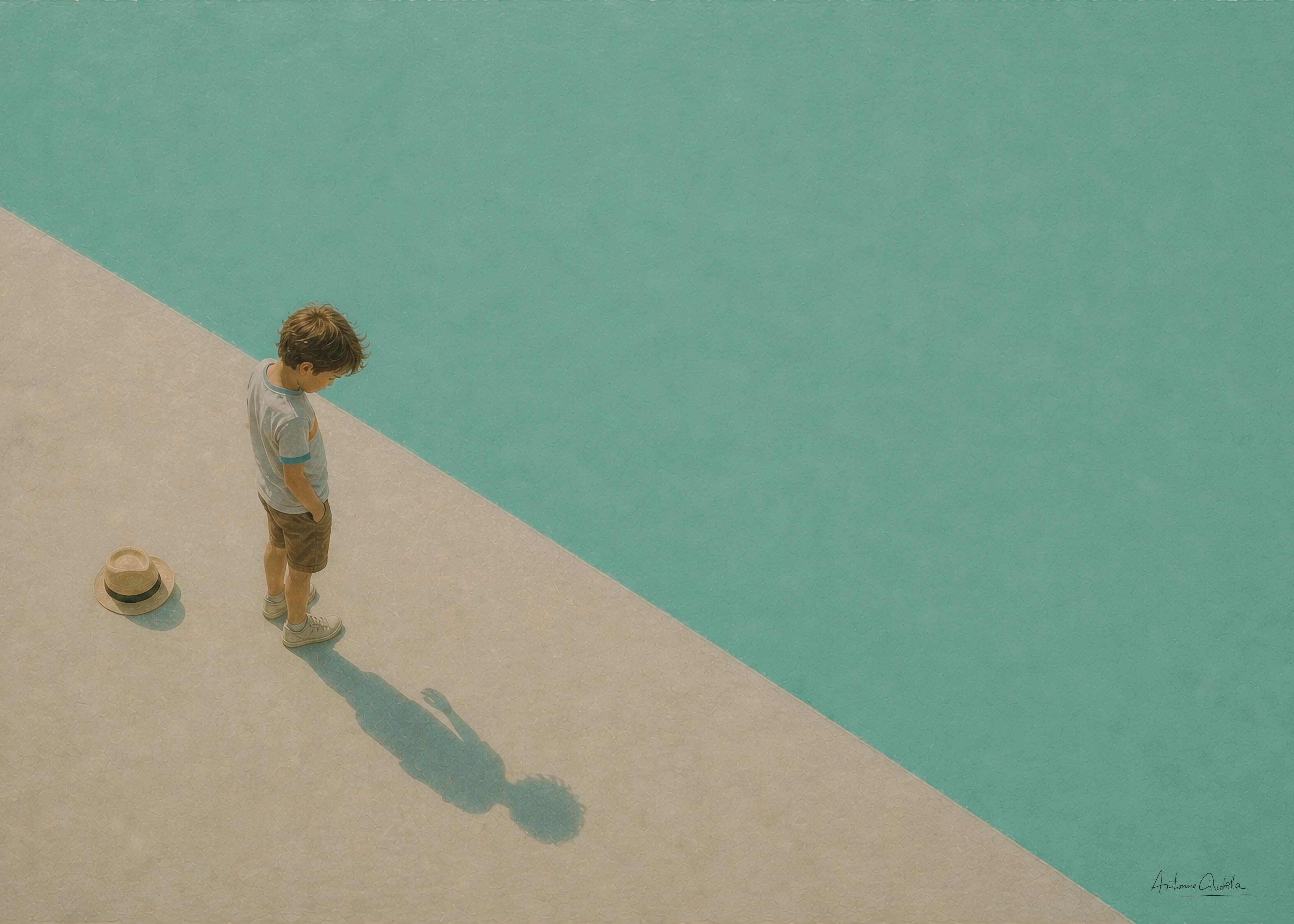 Childhood Memories VIII | Fine Art Print | Minimalist Wall Art | Nostalgic Child Artwork | Museum-Quality Giclée Print