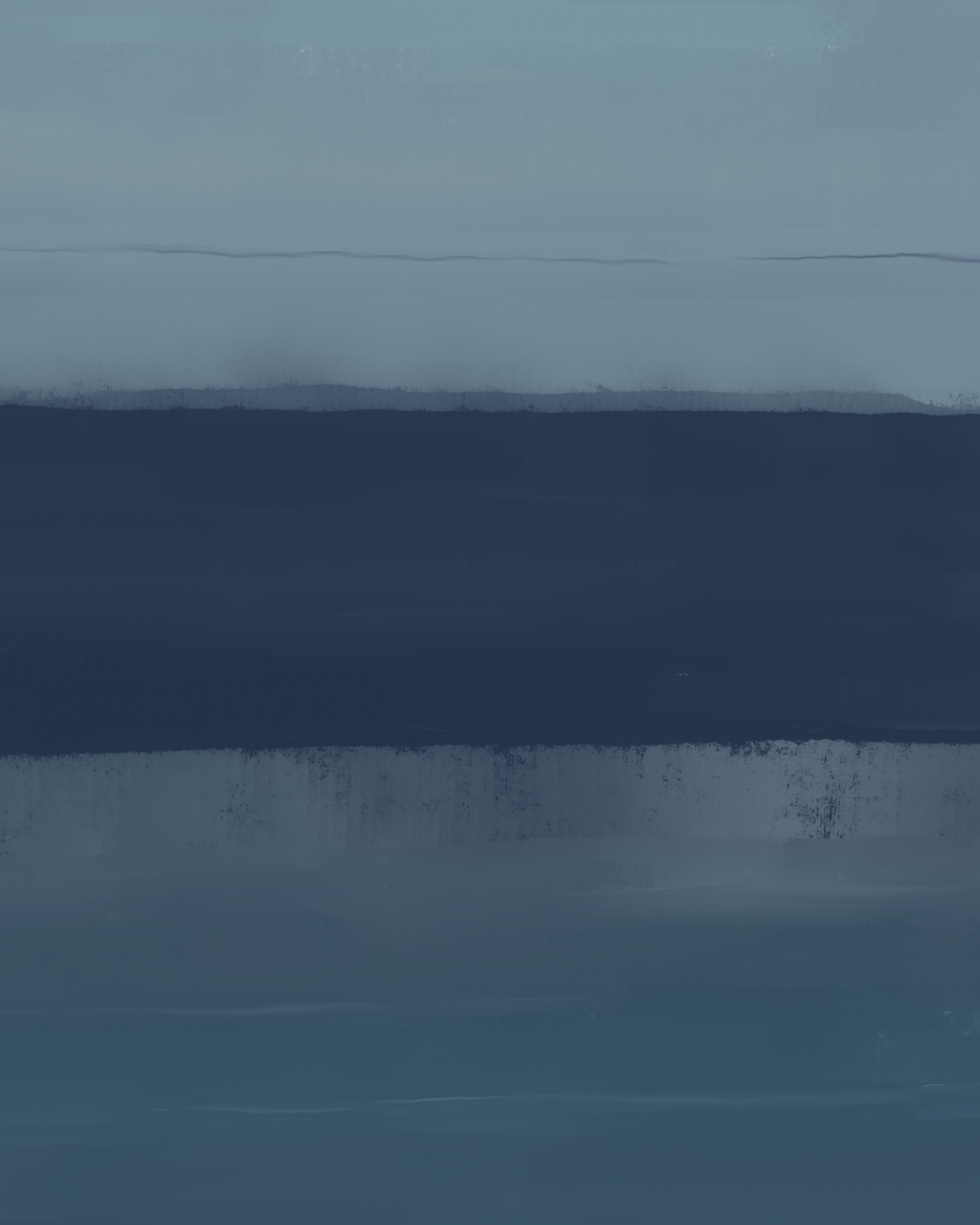 Slate Horizon | Gallery Paper Minimalist Abstract Wall Art
