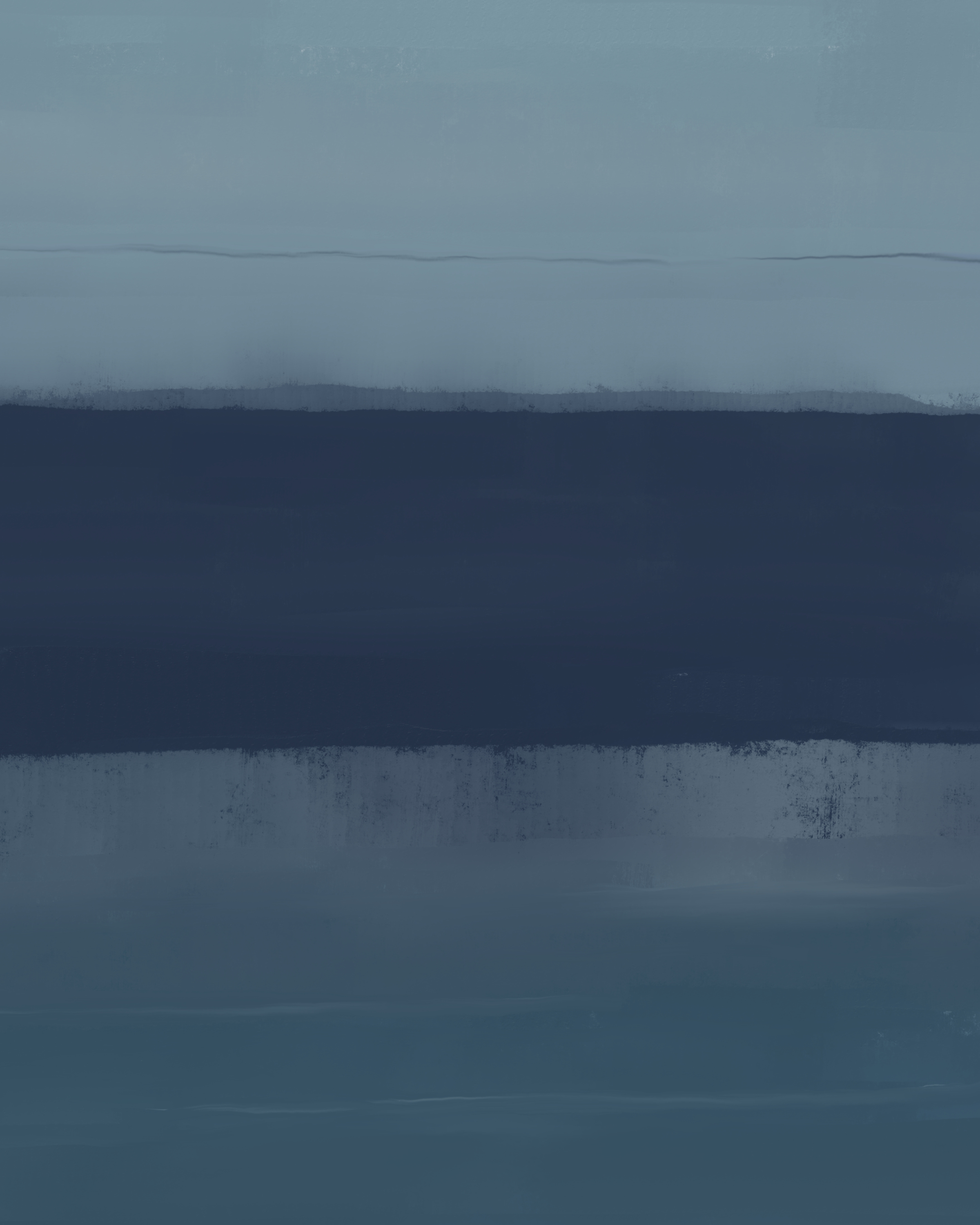 Slate Horizon | Gallery Paper Minimalist Abstract Wall Art