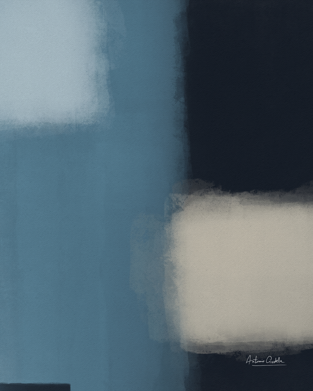 Held Structure | Minimalist Abstract Fine Art Print