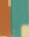 Moss & Rust | Minimalist Abstract Fine Art Print