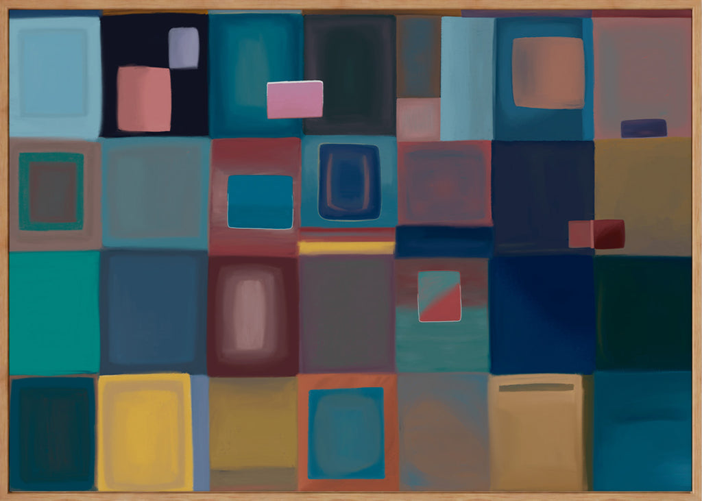Where Colors Learn to Breathe — Fine Art Canvas