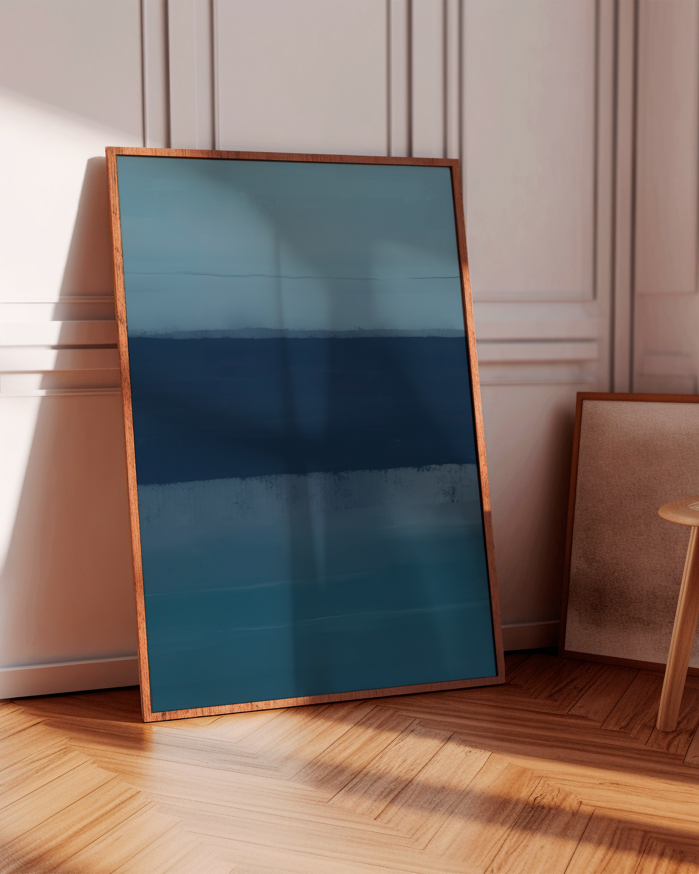 Slate Horizon | Minimalist Abstract Fine Art Print