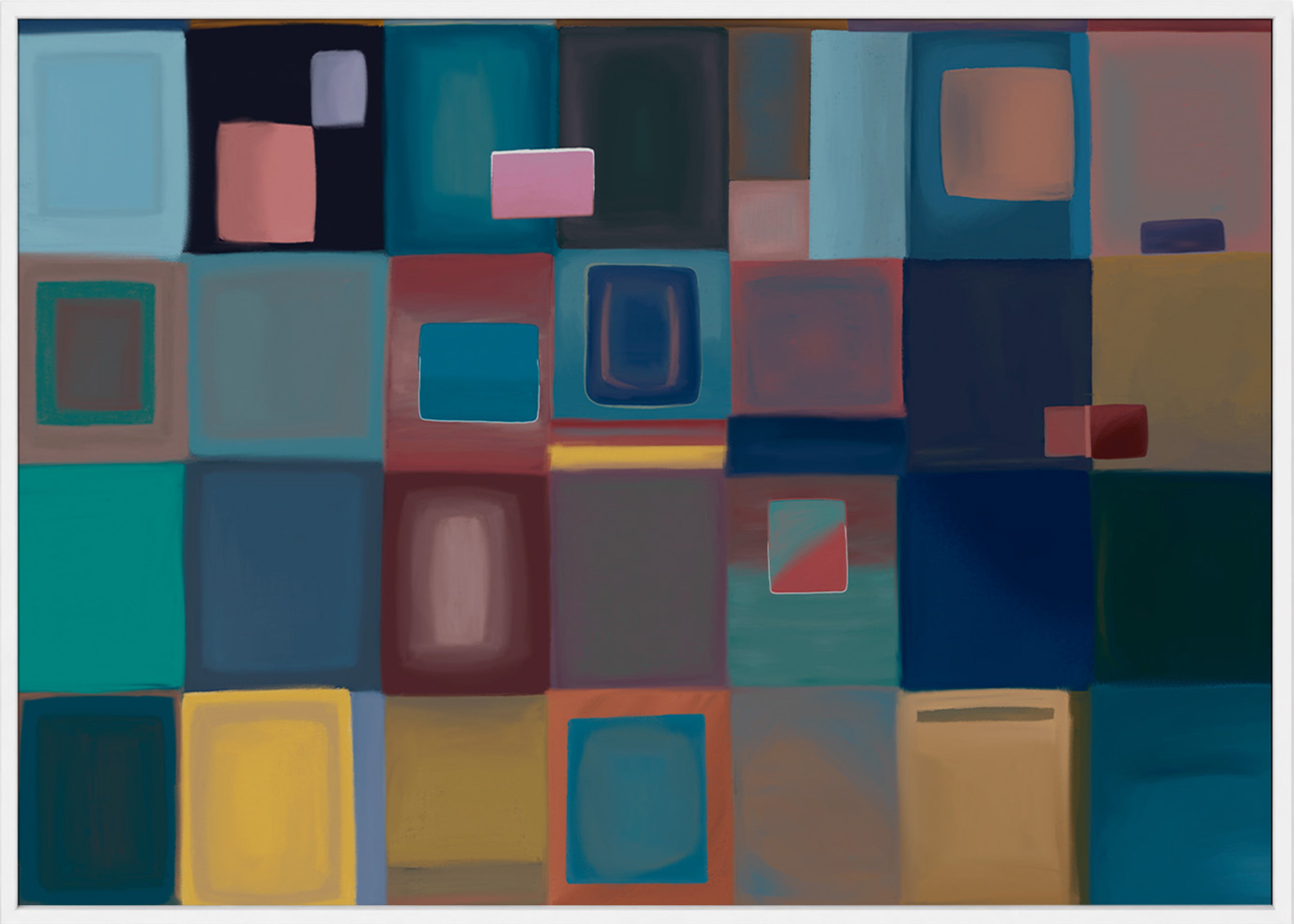 Where Colors Learn to Breathe — Fine Art Canvas